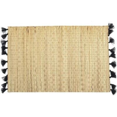 The Home Deco Factory Set de Table Déco Pompons 30x45cm Naturel - Publicité The Home Deco Factory Set de Table Déco Pompons 30x45cm Naturel - Publicité