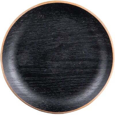 Table Passion Set de 6 dessous de verre bois noir 12 cm - Publicité Table Passion Set de 6 dessous de verre bois noir 12 cm - Publicité
