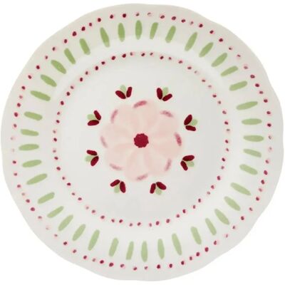 Secret De Gourmet Lot de 6 Assiettes à Dessert Fleur de Rose 19cm Multicolore - Publicité Secret De Gourmet Lot de 6 Assiettes à Dessert Fleur de Rose 19cm Multicolore - Publicité