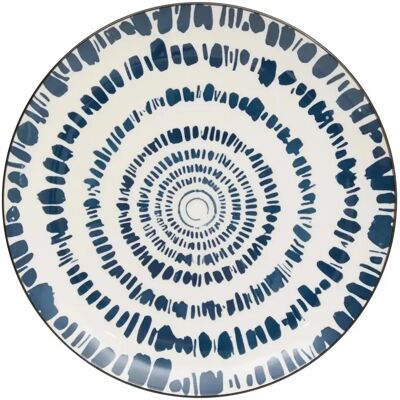 Secret De Gourmet Lot de 6 Assiettes Plates Umami Rayon 26cm Bleu - Publicité Secret De Gourmet Lot de 6 Assiettes Plates Umami Rayon 26cm Bleu - Publicité