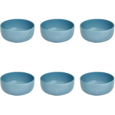 Secret De Gourmet Lot de 6 Coupelles Marie 15cm Bleu - Publicité Secret De Gourmet Lot de 6 Coupelles Marie 15cm Bleu - Publicité
