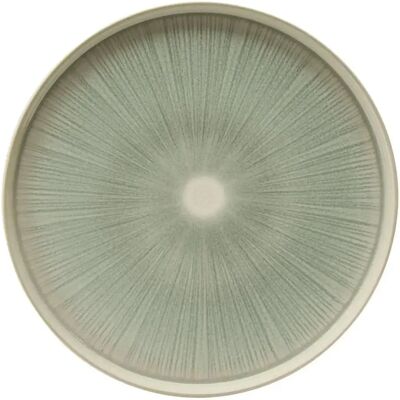 Secret De Gourmet Lot de 6 Assiettes Plates Eva 27cm Vert - Publicité Secret De Gourmet Lot de 6 Assiettes Plates Eva 27cm Vert - Publicité