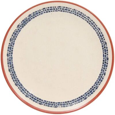 Secret De Gourmet Lot de 6 Assiettes Plates Morgane 26cm Crème - Publicité Secret De Gourmet Lot de 6 Assiettes Plates Morgane 26cm Crème - Publicité