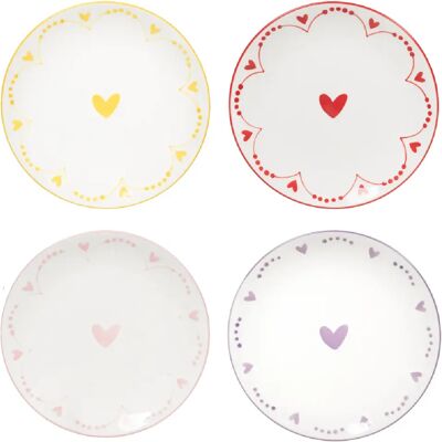 Table passion Assiettes plates - Blanc - Publicité Table passion Assiettes plates - Blanc - Publicité