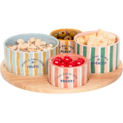 Table passion Set de bols - Multicolore - Publicité Table passion Set de bols - Multicolore - Publicité