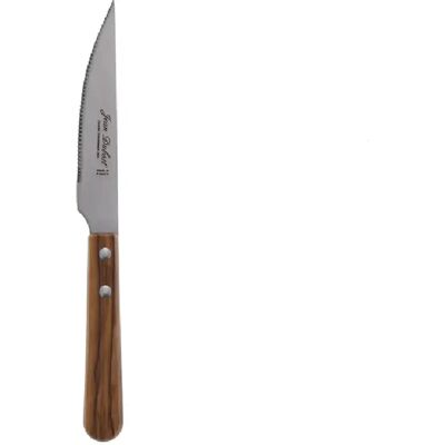Jean dubost Couteau à steak - Marron - Publicité Jean dubost Couteau à steak - Marron - Publicité