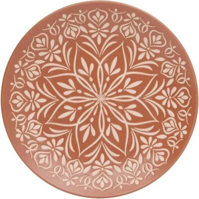 Secret De Gourmet Lot de 6 Assiettes à Dessert en Céramique Inès 21cm Terracotta - Publicité Secret De Gourmet Lot de 6 Assiettes à Dessert en Céramique Inès 21cm Terracotta - Publicité