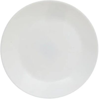 Secret De Gourmet Lot de 6 Assiettes à Dessert en Verre Louise 18cm Blanc - Publicité Secret De Gourmet Lot de 6 Assiettes à Dessert en Verre Louise 18cm Blanc - Publicité