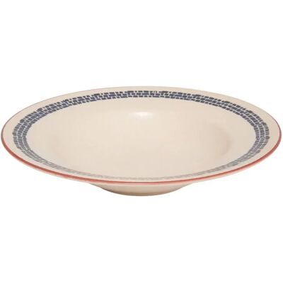 Secret De Gourmet Lot de 6 Assiettes à Pâtes Morgane 28cm Crème - Publicité Secret De Gourmet Lot de 6 Assiettes à Pâtes Morgane 28cm Crème - Publicité