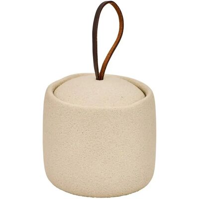 Five Simply Smart Pot à Cotons en Résine Olea 10cm Beige - Publicité Five Simply Smart Pot à Cotons en Résine Olea 10cm Beige - Publicité