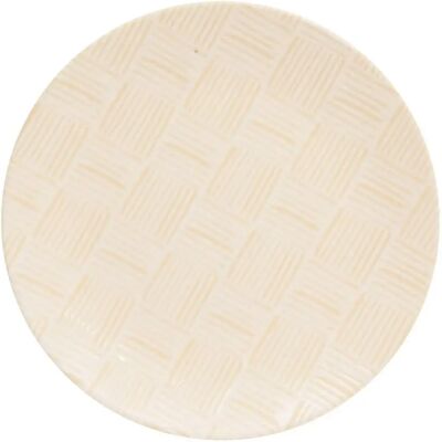 Secret De Gourmet Lot de 6 Assiettes Plates Laetitia 25cm Crème - Publicité Secret De Gourmet Lot de 6 Assiettes Plates Laetitia 25cm Crème - Publicité