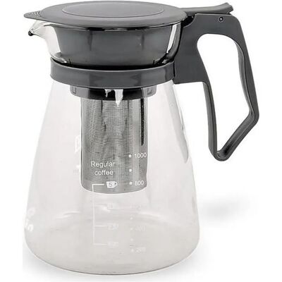 Totalcadeau Carafe théière avec filtre intégré - 1100 ml - Publicité Totalcadeau Carafe théière avec filtre intégré - 1100 ml - Publicité