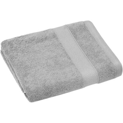 Linnea serviette de toilette coton Naïa - Gris - Publicité Linnea serviette de toilette coton Naïa - Gris - Publicité