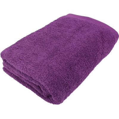 Linnea drap de bain éponge Pure - Violet - Publicité Linnea drap de bain éponge Pure - Violet - Publicité