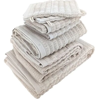 LinneA parure de bain Swell en coton - Publicité LinneA parure de bain Swell en coton - Publicité