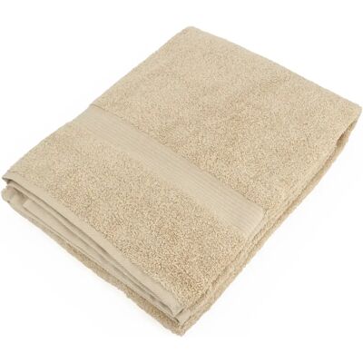 Linnea drap de bain LUXOR 85x160 - Beige - Publicité Linnea drap de bain LUXOR 85x160 - Beige - Publicité