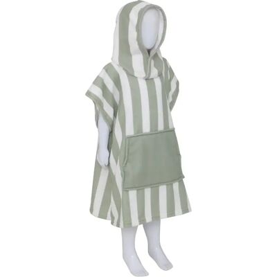 ATMOSPHERA Poncho de Plage Enfant Wili 55x70cm Vert Céladon - Publicité ATMOSPHERA Poncho de Plage Enfant Wili 55x70cm Vert Céladon - Publicité