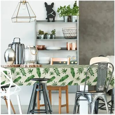 D-C-FIX Nappe Manhattan Forêt Tropicale - Publicité D-C-FIX Nappe Manhattan Forêt Tropicale - Publicité