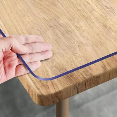 Vendos85 Couvre-table PVC transparent 91,4×122,9?cm – Protection - Publicité Vendos85 Couvre-table PVC transparent 91,4×122,9?cm – Protection - Publicité