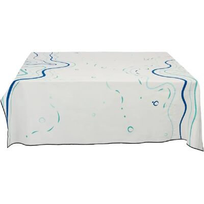Amadeus Nappe carrée en coton - Blanc - Publicité Amadeus Nappe carrée en coton - Blanc - Publicité