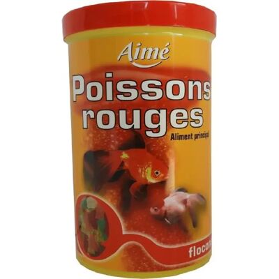 Nourriture pour poissons rouges en flocons - alimentation pour poissons - Publicité Nourriture pour poissons rouges en flocons - alimentation pour poissons - Publicité