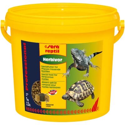 Sera Sera Reptil Professionnel Herbivor - Nourriture pour Reptiles - Publicité Sera Sera Reptil Professionnel Herbivor - Nourriture pour Reptiles - Publicité