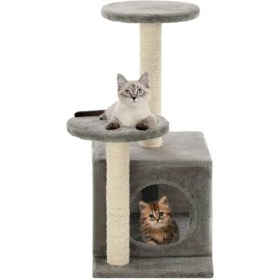 arbre à chat vidaXL avec poteaux à griffer en sisal 60cm - Arbre à chat - Publicité arbre à chat vidaXL avec poteaux à griffer en sisal 60cm - Arbre à chat - Publicité