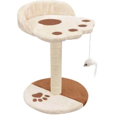 Helloshop26 - Arbre à chat avec sisal et peluche - 40cm - Publicité Helloshop26 - Arbre à chat avec sisal et peluche - 40cm - Publicité