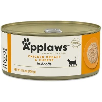 Aliments pour chat Applaws Chicken breast and cheese in broth Poulet Fromage 156 g - Publicité Aliments pour chat Applaws Chicken breast and cheese in broth Poulet Fromage 156 g - Publicité