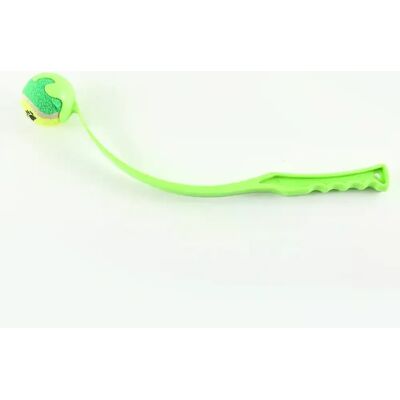 General Jouet à lancer pour animaux de compagnie, club de dressage pour chiens, jouet fluorescent, lanceur de balles avec tennis, jouet interactif d'extérieur, accessoires pour chiens~01731 - Publicité General Jouet à lancer pour animaux de compagnie, club de dressage pour chiens, jouet fluorescent, lanceur de balles avec tennis, jouet interactif d'extérieur, accessoires pour chiens~01731 - Publicité