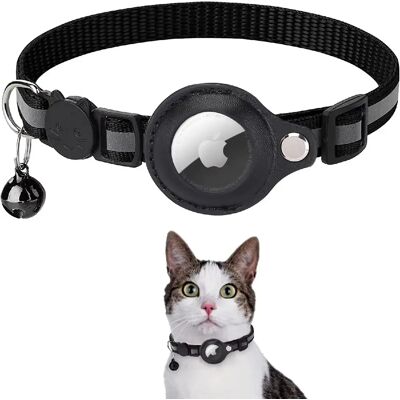Générique Collier pour animaux en nylon avec étui pour Apple AirTag - Publicité Générique Collier pour animaux en nylon avec étui pour Apple AirTag - Publicité
