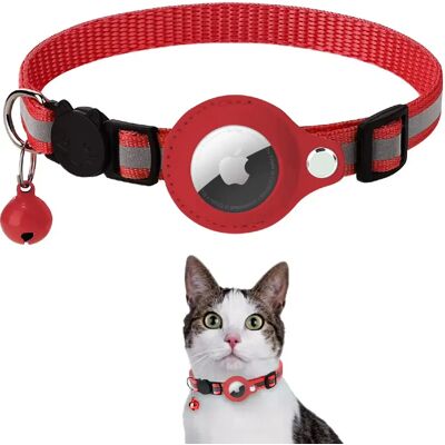 Générique Étui porte-traceur pour AirTag - Rouge - Publicité Générique Étui porte-traceur pour AirTag - Rouge - Publicité
