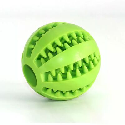 General Balle de nettoyage des dents en caoutchouc pour chiens, jouet indestructible pour grands chiens, accessoires interactifs pour chiens, jouets à mâcher pour animaux de compagnie, sans alcool~03757 - Publicité General Balle de nettoyage des dents en caoutchouc pour chiens, jouet indestructible pour grands chiens, accessoires interactifs pour chiens, jouets à mâcher pour animaux de compagnie, sans alcool~03757 - Publicité