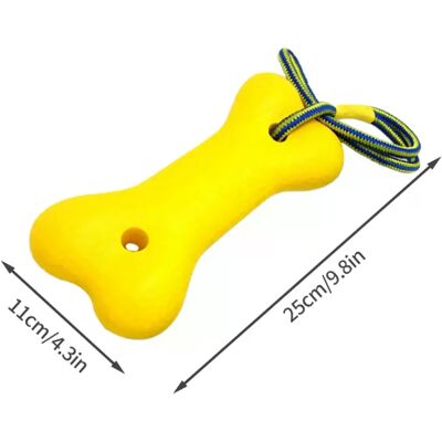General Balle à mâcher EVA pour chien, balle d'entraînement pour chien, balle résistante aux morsures avec corde, frisbee pour animal de compagnie, anneau d'entraînement, jouets pour chiots~02371 - Publicité General Balle à mâcher EVA pour chien, balle d'entraînement pour chien, balle résistante aux morsures avec corde, frisbee pour animal de compagnie, anneau d'entraînement, jouets pour chiots~02371 - Publicité