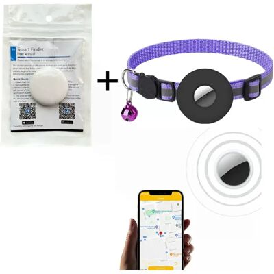 Générique Nouveau traceur GPS pour animaux de compagnie, localisateur intelligent de marque pour chien, Bluetooth, détection d'animaux, émetteur personnel pour collier de chat, chien et oiseau~00857 - Publicité Générique Nouveau traceur GPS pour animaux de compagnie, localisateur intelligent de marque pour chien, Bluetooth, détection d'animaux, émetteur personnel pour collier de chat, chien et oiseau~00857 - Publicité