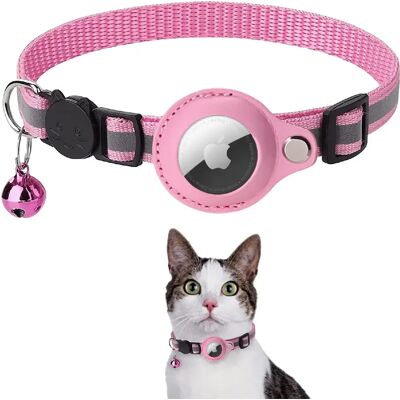 Générique Étui porte-AirTag pour collier - Multicolore - Publicité Générique Étui porte-AirTag pour collier - Multicolore - Publicité