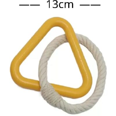 General Balle à mâcher EVA pour chien, balle d'entraînement pour chien, balle résistante aux morsures avec corde, frisbee pour animal de compagnie, anneau d'entraînement, jouets pour chiots~02376 - Publicité General Balle à mâcher EVA pour chien, balle d'entraînement pour chien, balle résistante aux morsures avec corde, frisbee pour animal de compagnie, anneau d'entraînement, jouets pour chiots~02376 - Publicité