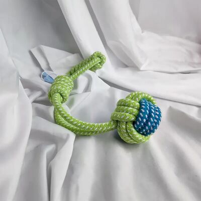 General MZHQ 1 corde tressée en coton de couleur unie pour dressage des molaires du Labrador, résistante aux morsures, nettoyage des dents, jouet pour chien, balle, fournitures pour chiens~04312 - Publicité General MZHQ 1 corde tressée en coton de couleur unie pour dressage des molaires du Labrador, résistante aux morsures, nettoyage des dents, jouet pour chien, balle, fournitures pour chiens~04312 - Publicité