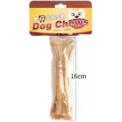 General Os molaire en cuir de vache pour nettoyer les dents, jouet pour chien, friandises naturelles non toxiques, jouet durable pour animaux de compagnie, os à mâcher~04438 - Publicité General Os molaire en cuir de vache pour nettoyer les dents, jouet pour chien, friandises naturelles non toxiques, jouet durable pour animaux de compagnie, os à mâcher~04438 - Publicité