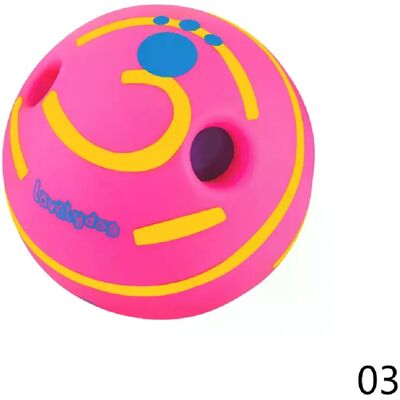 General Balle interactive pour chien, jouet amusant à mâcher avec sons de rire, jouet oscillant et remuant, balle de jeu pour chien, balle d'entraînement, jouets sportifs pour animaux de compagnie~05027 - Publicité General Balle interactive pour chien, jouet amusant à mâcher avec sons de rire, jouet oscillant et remuant, balle de jeu pour chien, balle d'entraînement, jouets sportifs pour animaux de compagnie~05027 - Publicité