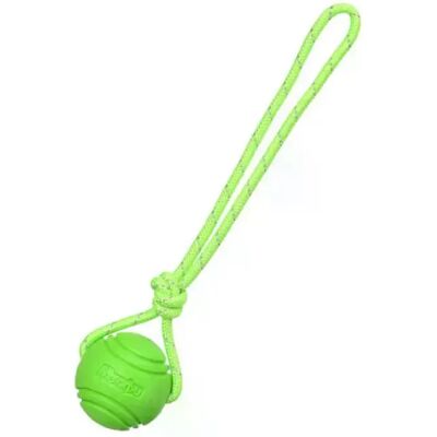 General Balle à mâcher pour chien, jouet d'entraînement pour le nettoyage des dents, balle à mâcher pour chiot, jeux d'entraînement pour animaux de compagnie, jouet à mâcher en caoutchouc avec poignée en corde~06630 - Publicité General Balle à mâcher pour chien, jouet d'entraînement pour le nettoyage des dents, balle à mâcher pour chiot, jeux d'entraînement pour animaux de compagnie, jouet à mâcher en caoutchouc avec poignée en corde~06630 - Publicité