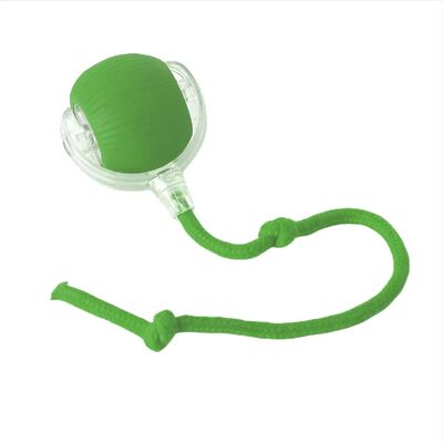 Inf Balle électrique interactive pour chat P02 rechargeable avec corde - Publicité Inf Balle électrique interactive pour chat P02 rechargeable avec corde - Publicité