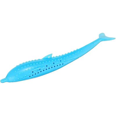 Generic Home Brosse à dents en silicone pour chat, jouet molaire bleu - Publicité Generic Home Brosse à dents en silicone pour chat, jouet molaire bleu - Publicité