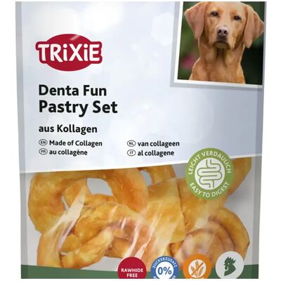 Confiseries pour l'hygiène des dents Trixie Denta Fun Pastry 100 g - Publicité Confiseries pour l'hygiène des dents Trixie Denta Fun Pastry 100 g - Publicité