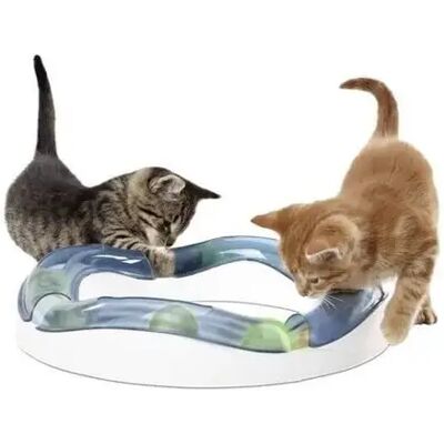 Circuit Rapide pour Chats de la Marque Catit - Jouet pour Jeux Agiles - Publicité Circuit Rapide pour Chats de la Marque Catit - Jouet pour Jeux Agiles - Publicité