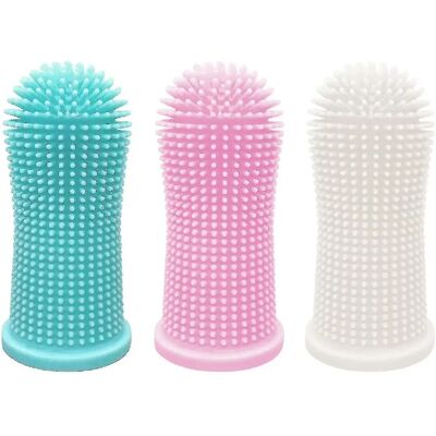 Générique Brosse à Doigts pour Chiens - Publicité Générique Brosse à Doigts pour Chiens - Publicité