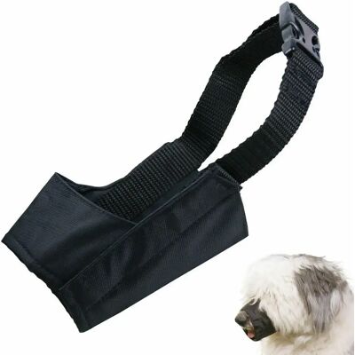 Muzzle Gloria Noir en Nylon Taille 1 - Muzzle - Publicité Muzzle Gloria Noir en Nylon Taille 1 - Muzzle - Publicité