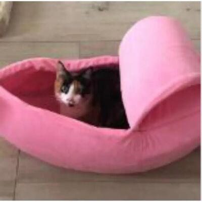 Wewoo Panier pour chien ou chat - Taille XL - Rose - Publicité Wewoo Panier pour chien ou chat - Taille XL - Rose - Publicité