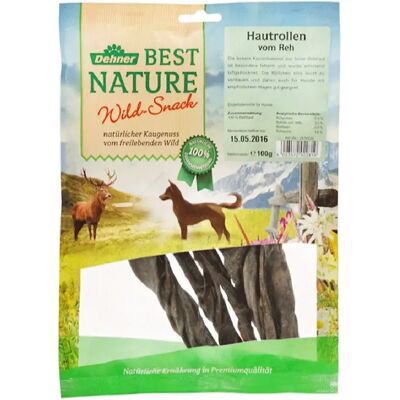 Dehner Best Nature Collation pour chien peau de cerf - dog snack - Publicité Dehner Best Nature Collation pour chien peau de cerf - dog snack - Publicité