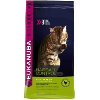 Eukanuba Contrôle Boules de Poils Adulte - Croquettes 2kg - Publicité Eukanuba Contrôle Boules de Poils Adulte - Croquettes 2kg - Publicité
